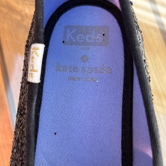 Kate Spade for kids, beautiful sequence sneakers, size 7 1/2 - Picture 6 of 8